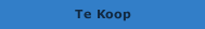 Te Koop